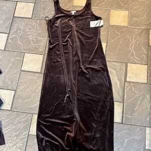Women's Velvet Tank Dress new